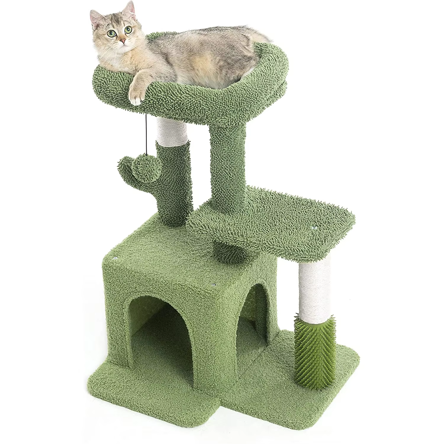Wooden Cat Tree House