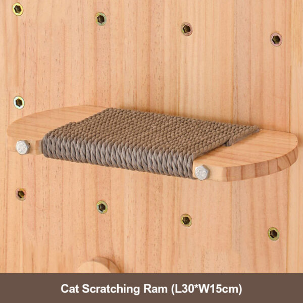 DIY Pegboard Cat Wall - Image 14