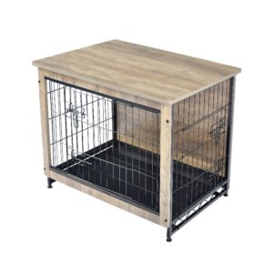 Furniture Style Crate Iron-Wood