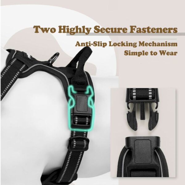 Adjustable Soft Padded Dog Harness - Image 4
