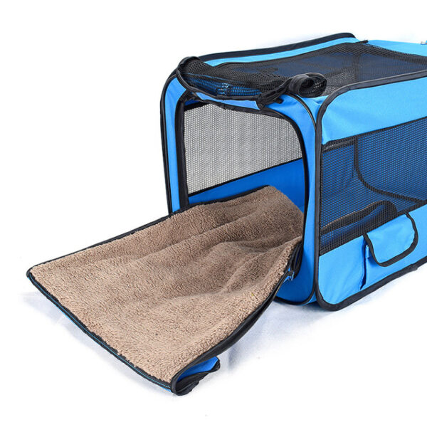 Portable Oxford Foldable Pet Carrier - Image 2