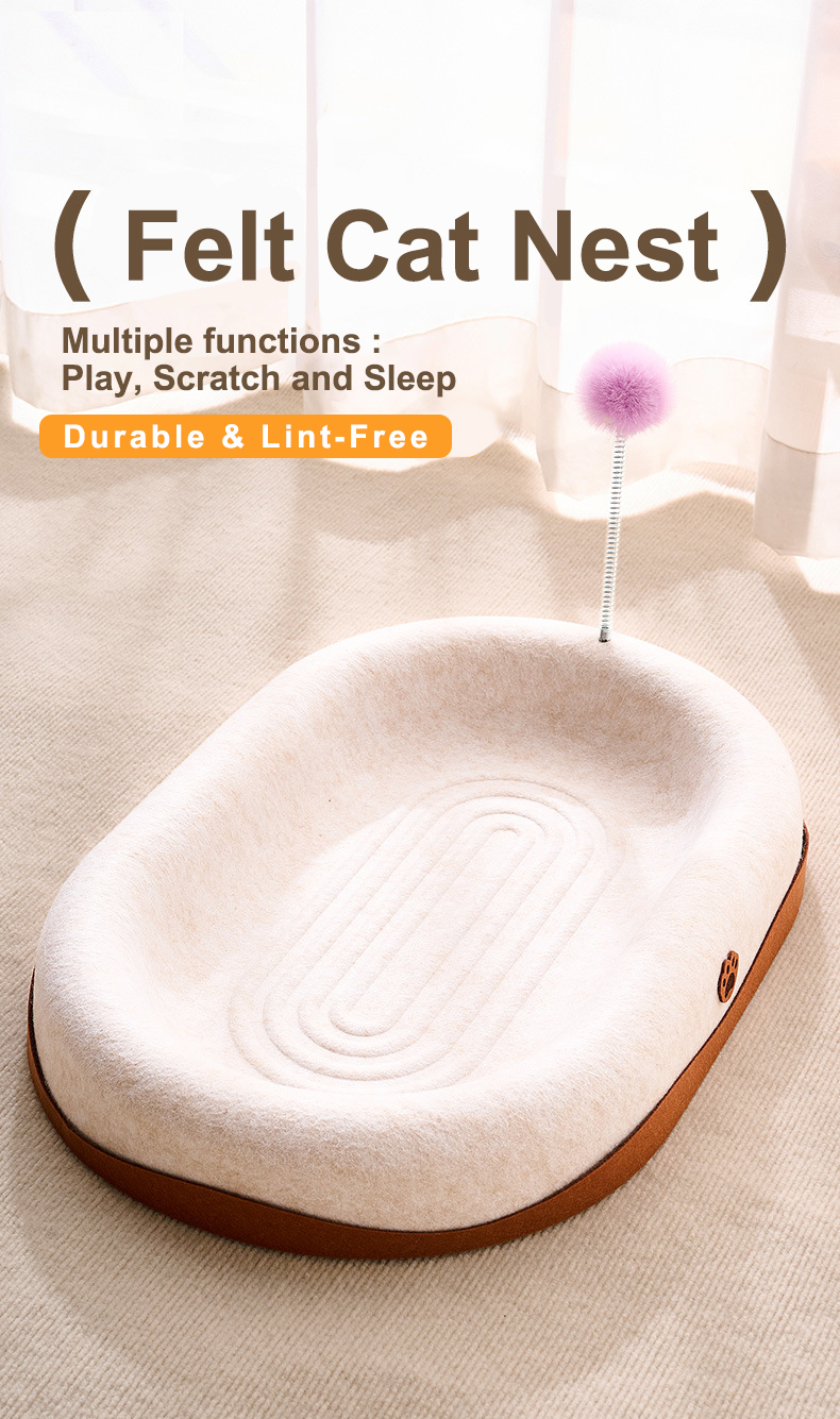 Felt Cat Bed - Image 6