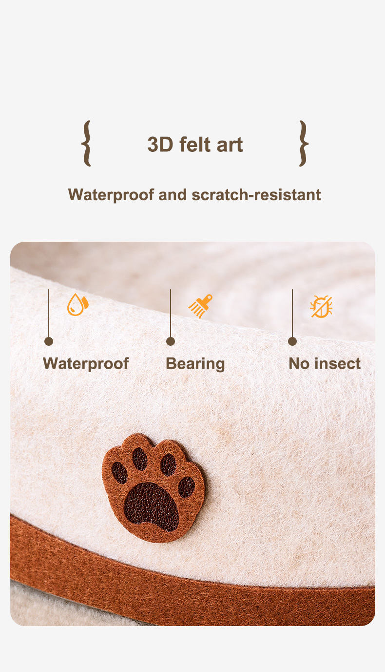 Felt Cat Bed - Image 4