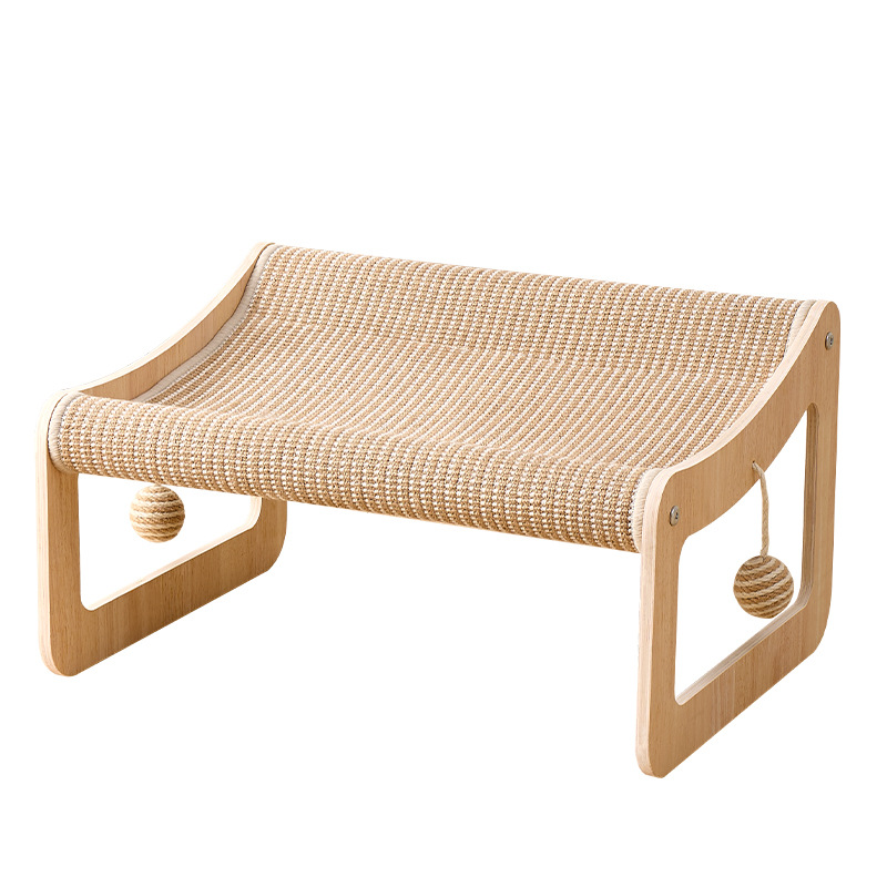 Desktop Cat Bed with Scratcher