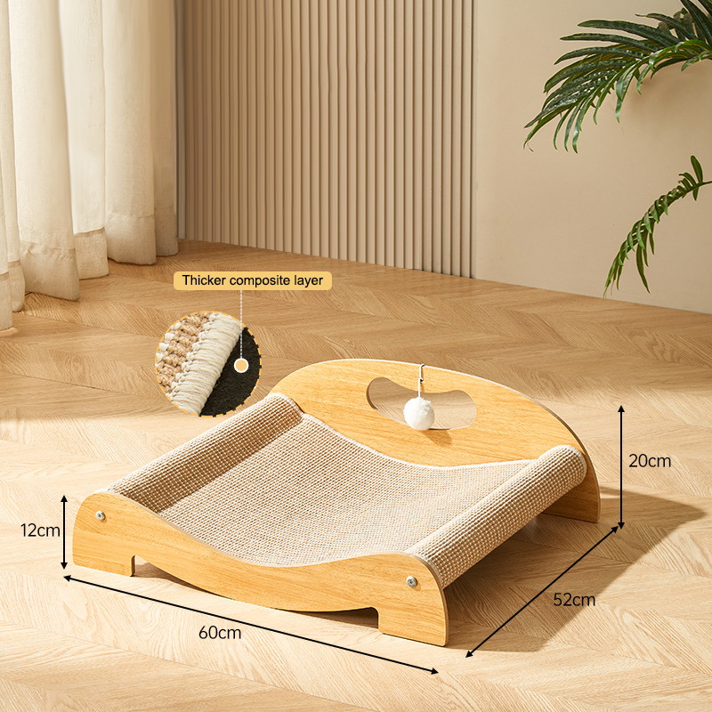 Sisal Cat Lounger & Scratcher - Image 3