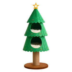 Christmas Tree Cat Scratching Post