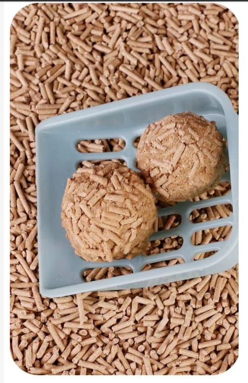 high absorption tight clumping rice husk cat litter